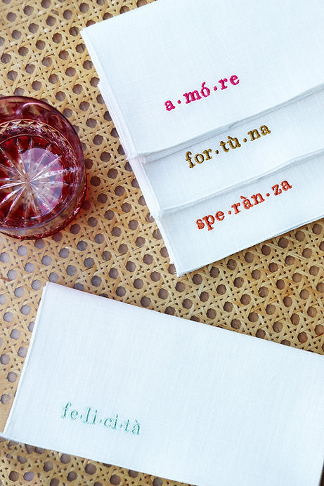 Set of napkins THOUGHTS