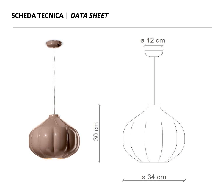 Lampada sospensione AFOXÉ