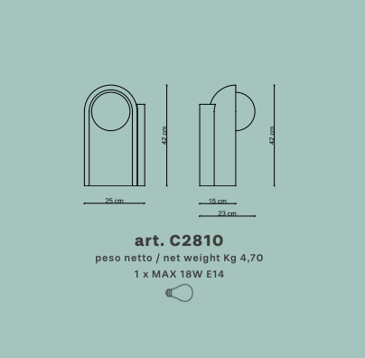 Lampada da Tavolo CLÉO