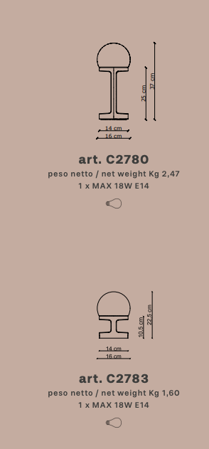 Lampada da Tavolo HABEA