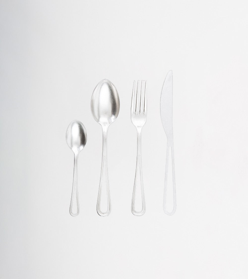 Servizio posate DEM con portaposate