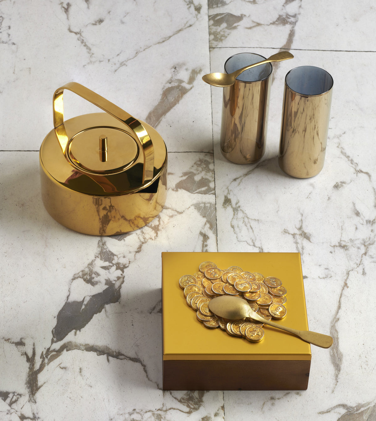 Linha de Copos LIME LUX Ouro