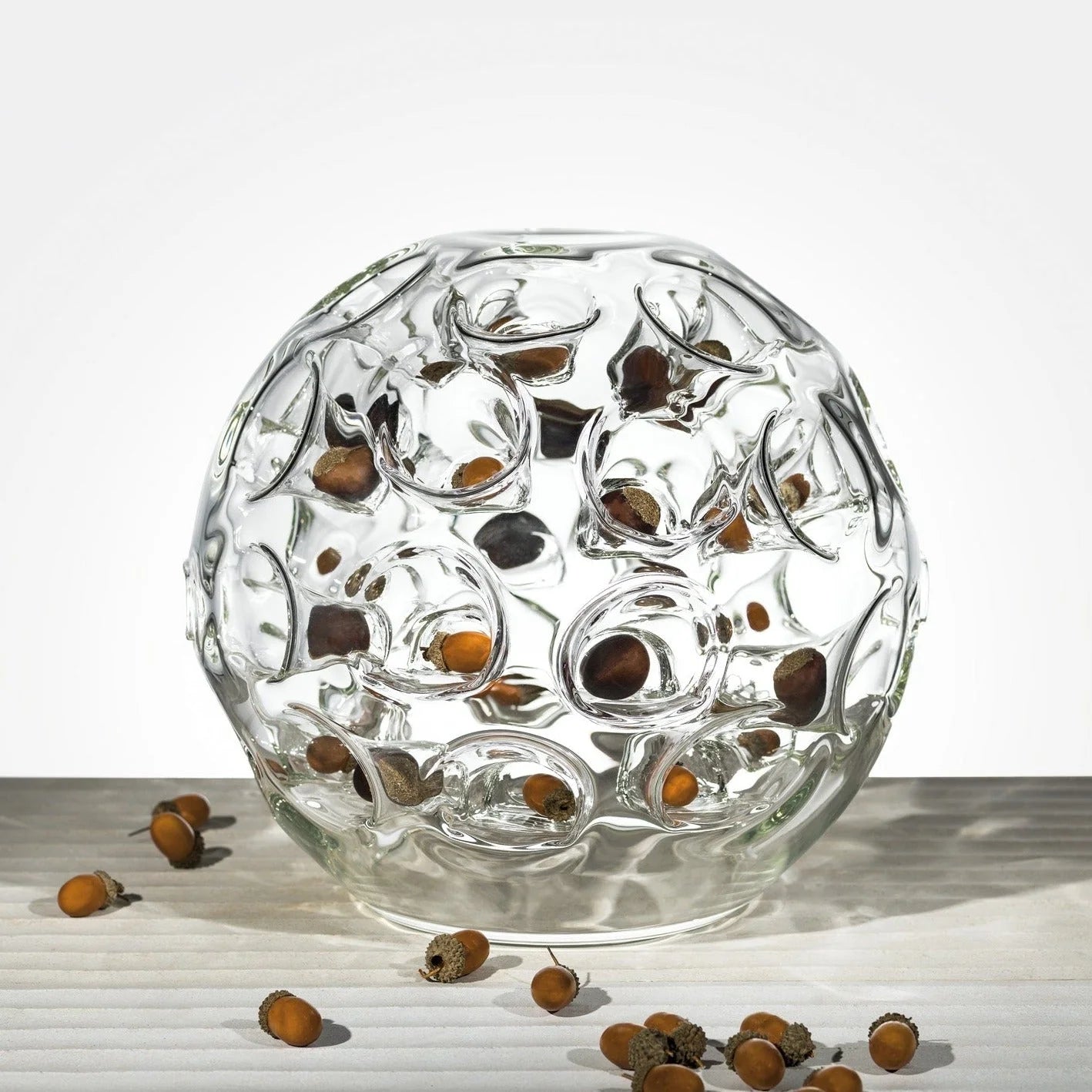 Porta dolci e finger food in vetro GENNARO