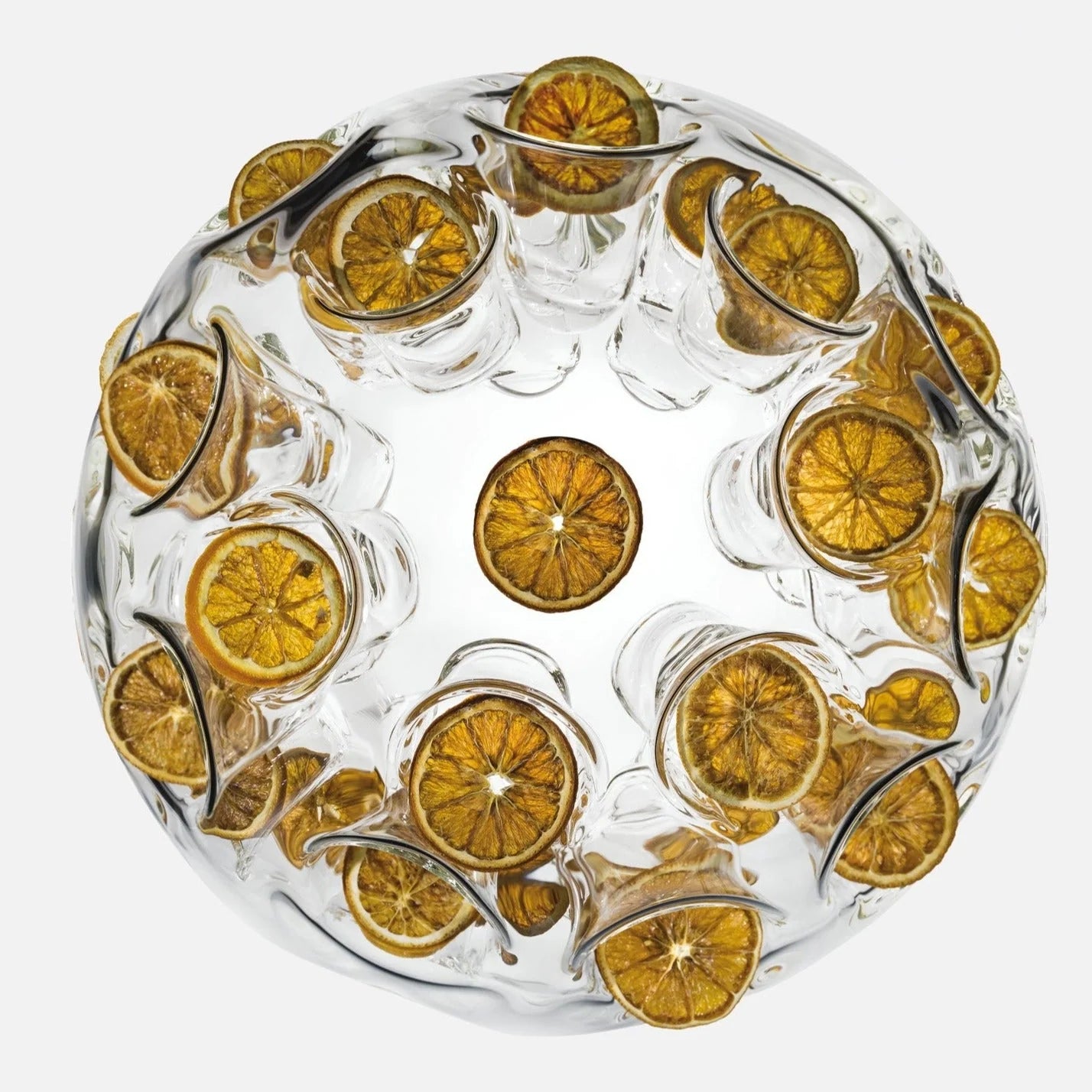 Porta dolci e finger food in vetro GENNARO