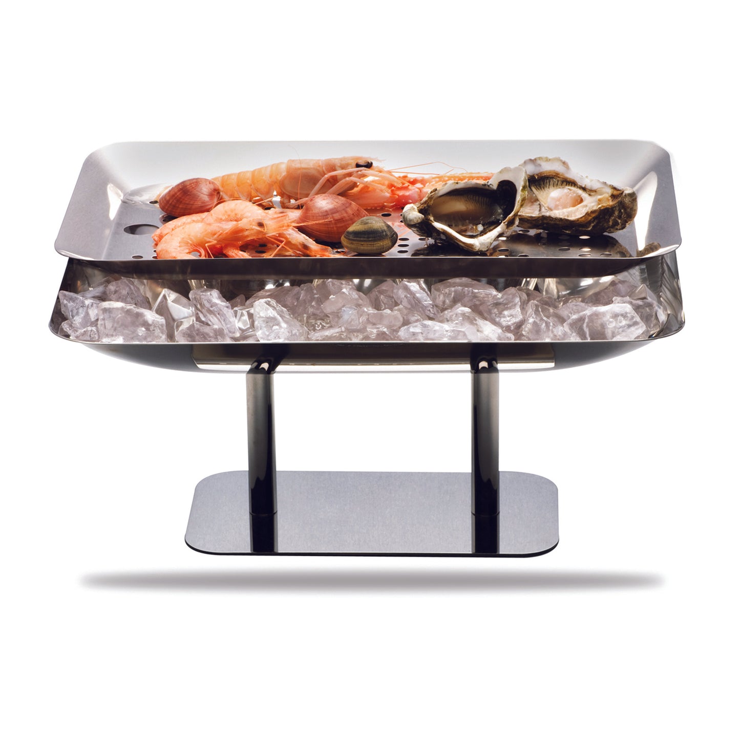 Alzata Rettangolare per pesce crudo
