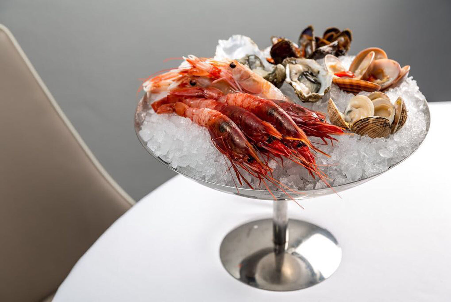 Alzata Tonda per pesce crudo