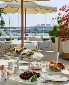 Alzata Rettangolare per pesce crudo