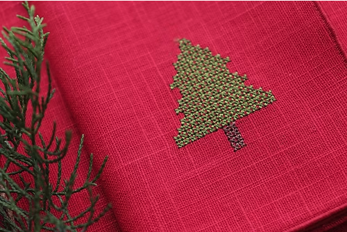 Tovagliolo natalizio ALBERO