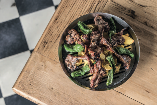 Braciere con Pietre Naturali