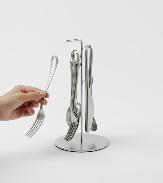 Servizio posate DEM con portaposate